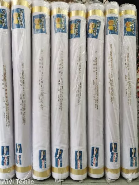 White TC Fabric – 60 Yards