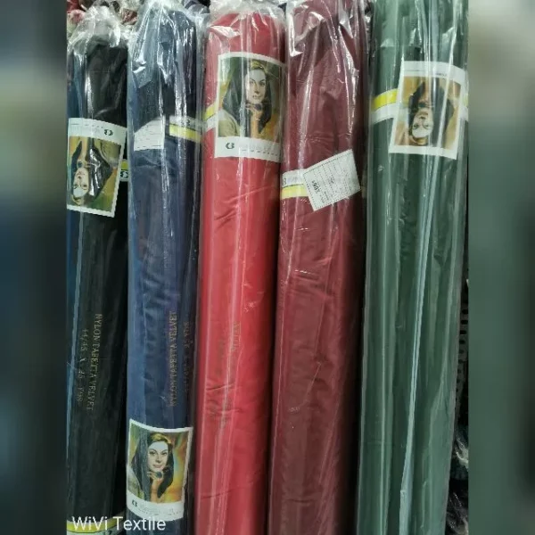 Nylon Taffeta Flocking Velvet Fabric – 25 Yards