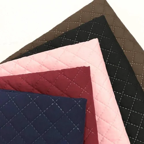 Pre-Quilted Batting Fabric – Quilted Lining Material
