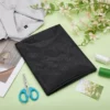 Black Fusible Cotton Interfacing Fabric – 45.3 × 43.3 in