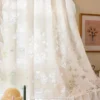 Luxury Butterfly Sheer Tulle Curtain – 100 × 250 cm