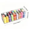 27-Colour Polyester Sewing Thread Set