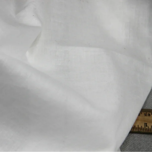 White Cotton Voile Fabric – 3 m