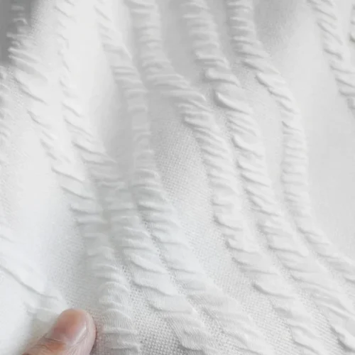 Sfbf7036e2fa04fc09d5d0dfcd5fa59c6H.webp White Striped Jacquard Knit Fabric – 1 m
