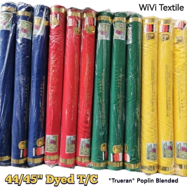 Dyed TC Fabric – 60 Yards