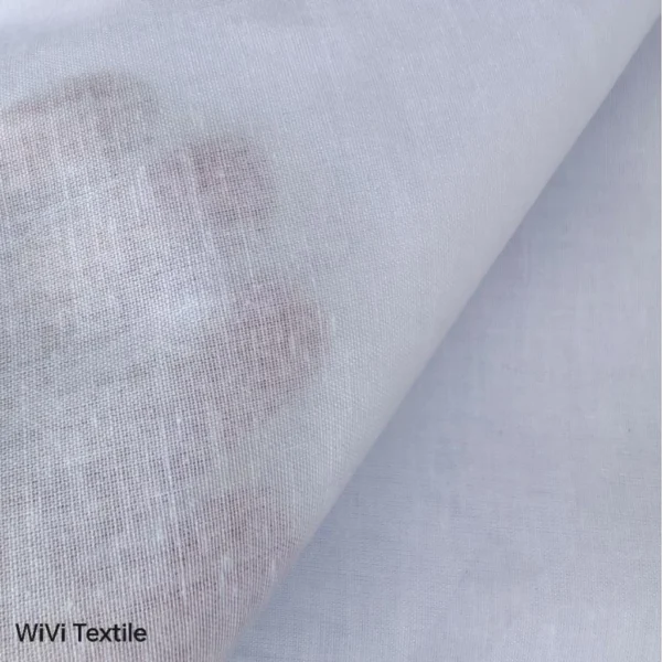 White 100% Cotton Shirting Fabric – 35/36" Wide