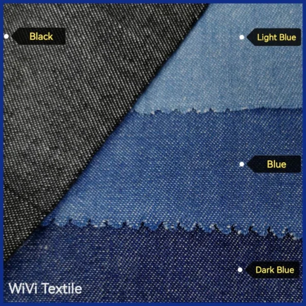 100% Cotton Lightweight Denim Fabric – 58" Wide
