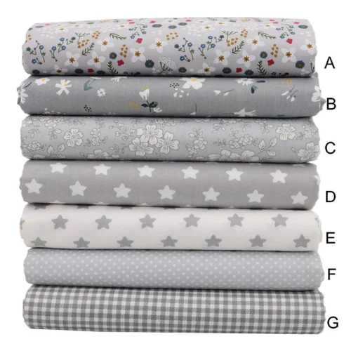 100% Cotton Plain Fabric – DIY Sewing & Craft Material