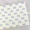 Cotton Twill Fabric – Ribbon Bow Design