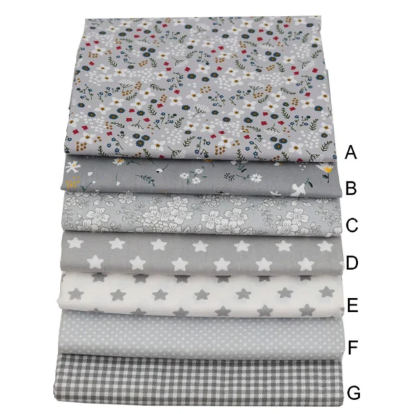 100% Cotton Plain Fabric – DIY Sewing & Craft Material
